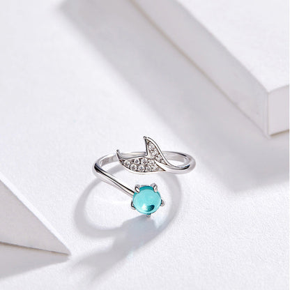 Anillo Sirena - Plata 925