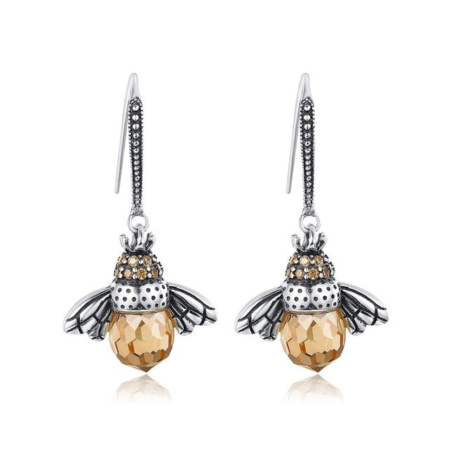 Bijoux Bee Flies - Argent 925 - Pierre de Zircone