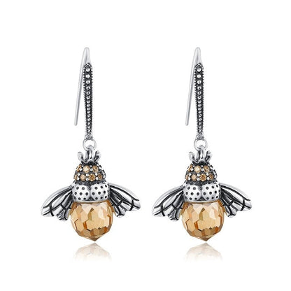 Bijoux Bee Flies - Argent 925 - Pierre de Zircone