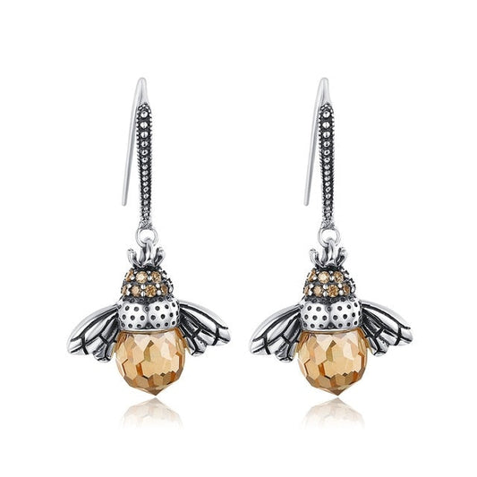 Bijoux Bee Flies - Argent 925 - Pierre de Zircone