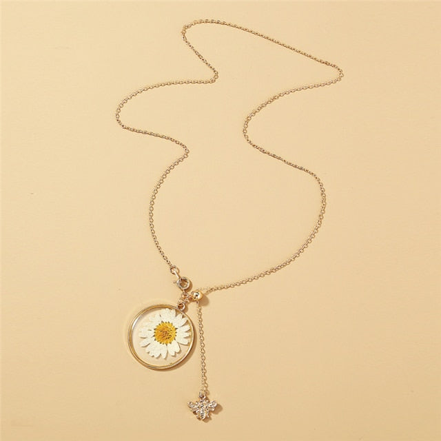 Colgante Abeja con Flor