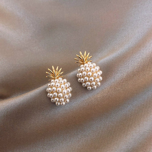 Pendiente de Perlas Piña