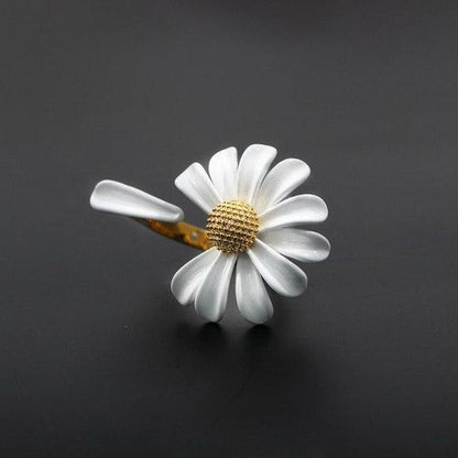Collection Marguerite « Éclat de Soleil » – La Parure Complète qui la Fait Briller (5 Pièces)