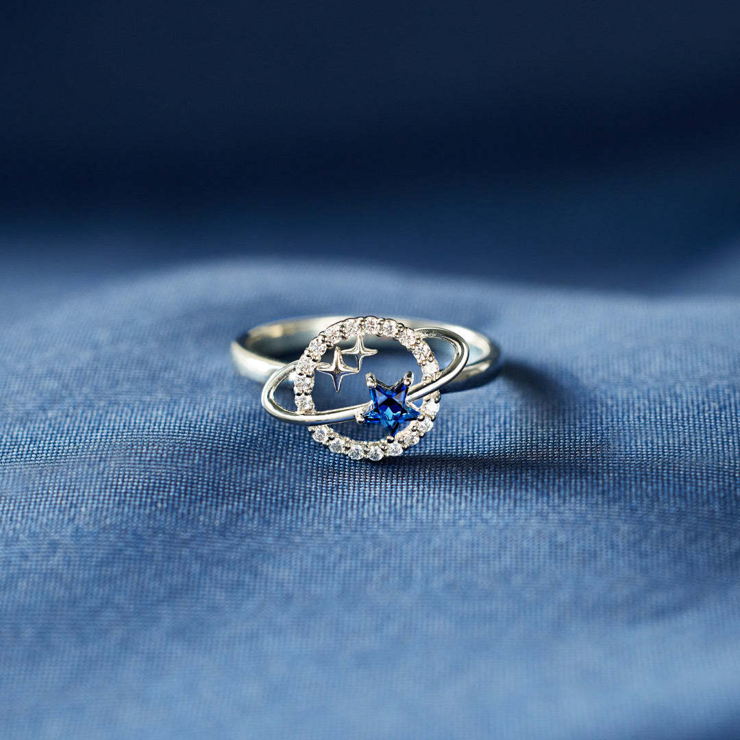 Anillo Estrella Brillante - Para Mi Bella Novia
