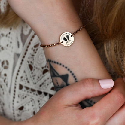 ✨ Pulsera Medalla Personalizada – Un Detalle Que Cuenta Tu Historia